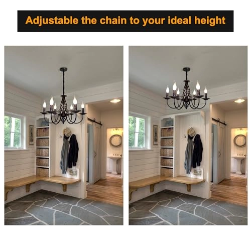 French Country Chandeliers - 90cm/35.4inch