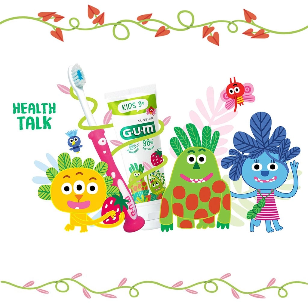 Kids Strawberry Flavour Toothpaste 3+ Years 50ml