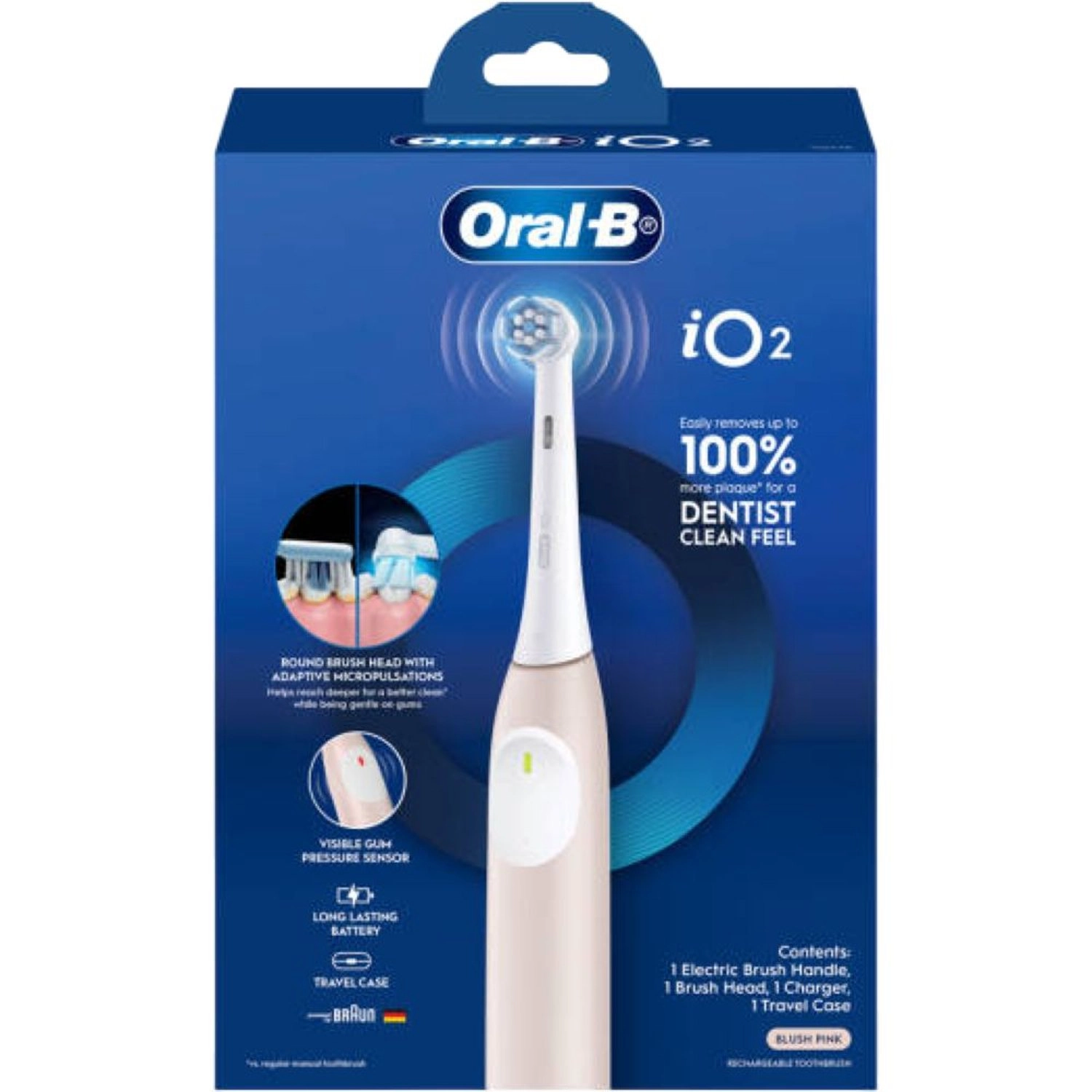 iO Series 2 - Electric Toothbrush White Gum Pressure Sensor