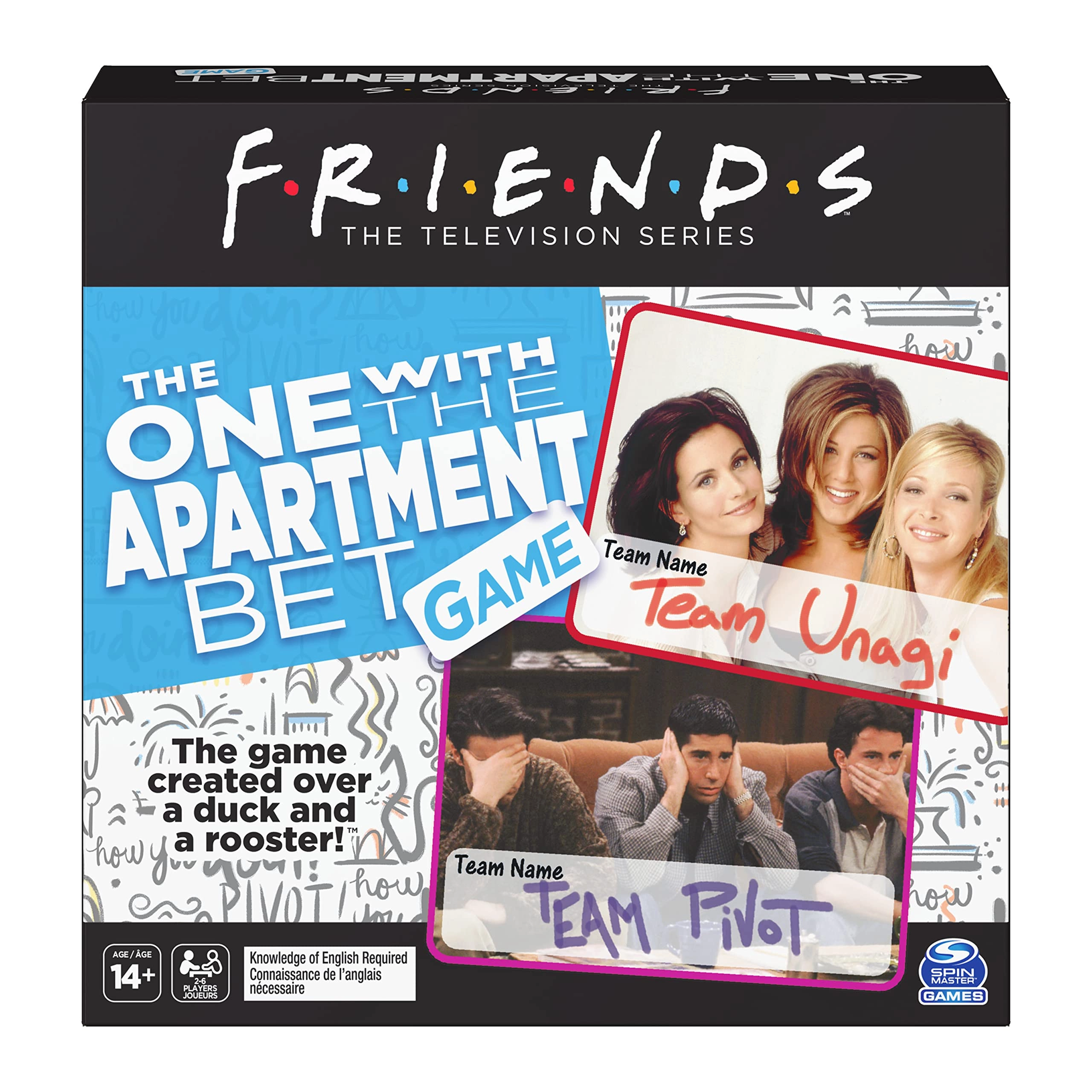 Spin Master The One with The Apartment Bet Party Game - 1 piece(s) 4 years and up Dutch, English