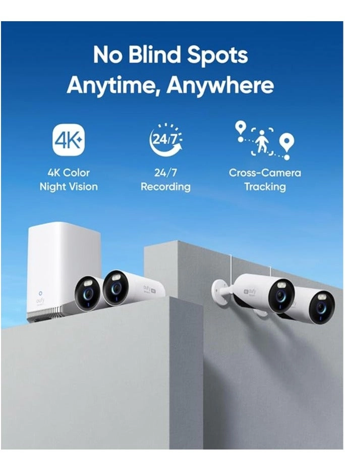 E330 - 4-Cam 4K + HomeBase 3 - 1TB