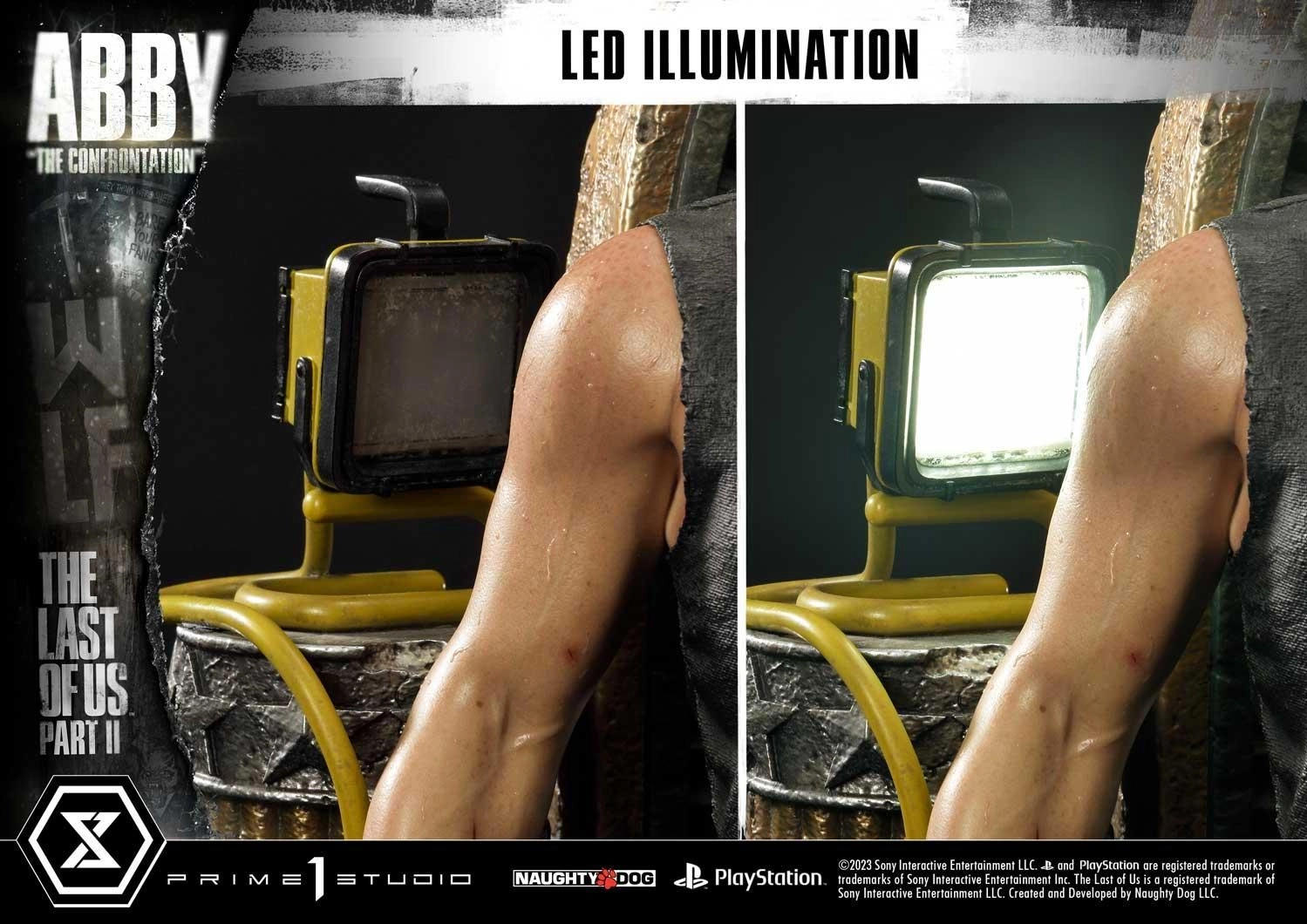 Abby - The Last of Us Part II - LED illumination Swappable arms