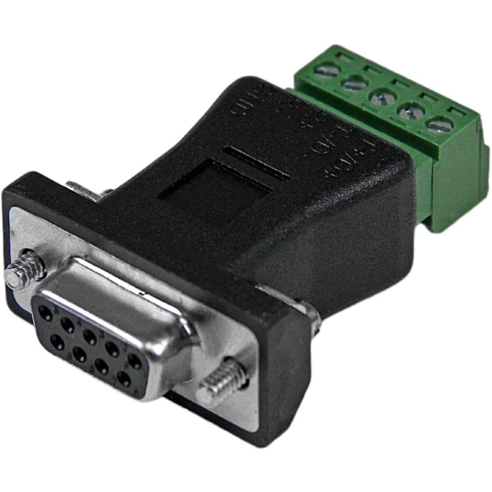 RS422 RS485 Serial DB9 to Terminal Block Adapter