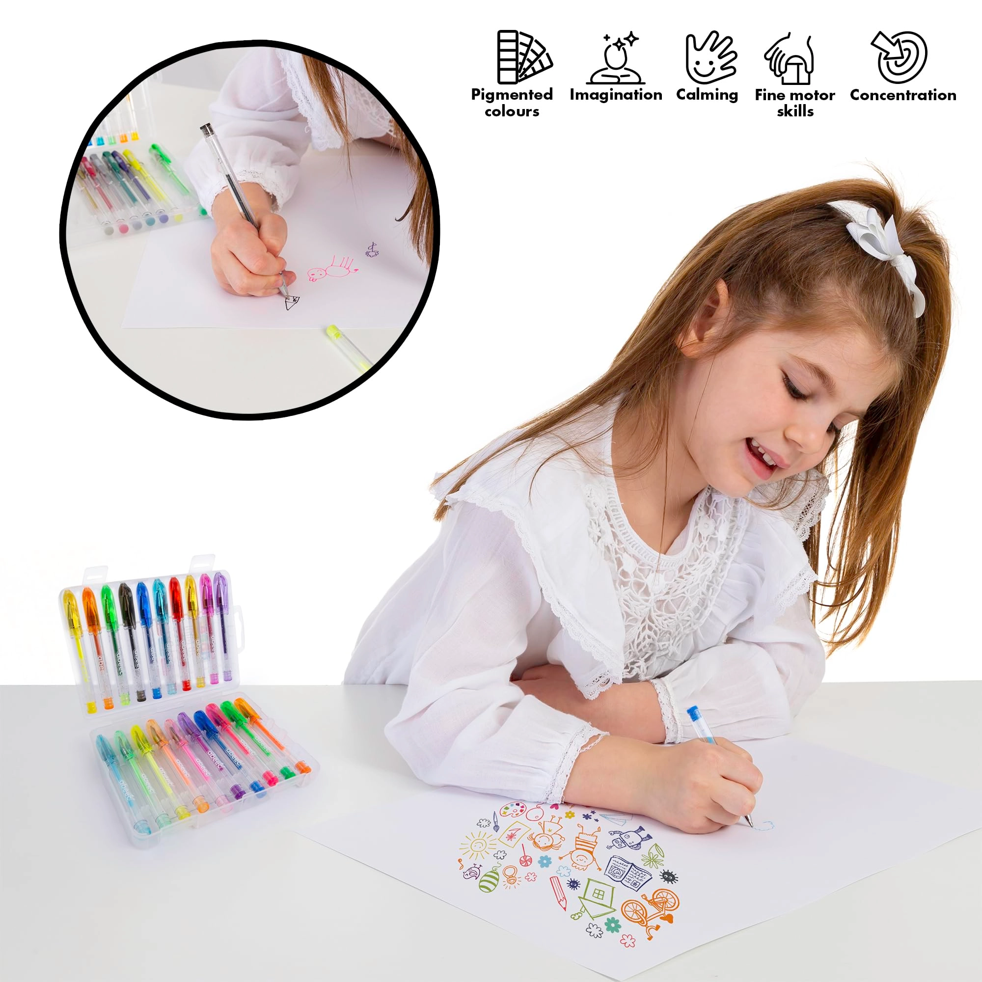 Scented Mini Gel Pen Set - 20.0 Count 0.3mm