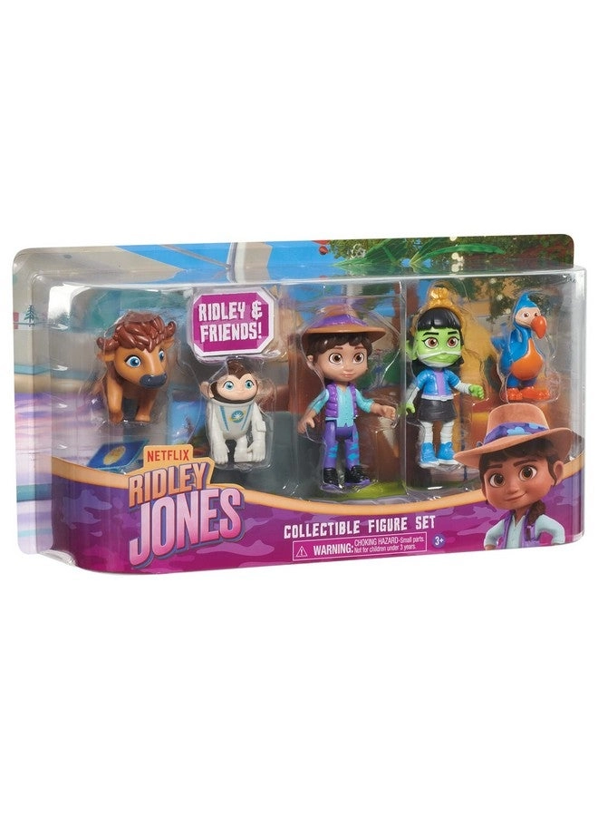 Ridley Jones Collectible Figure Set 5 pcs