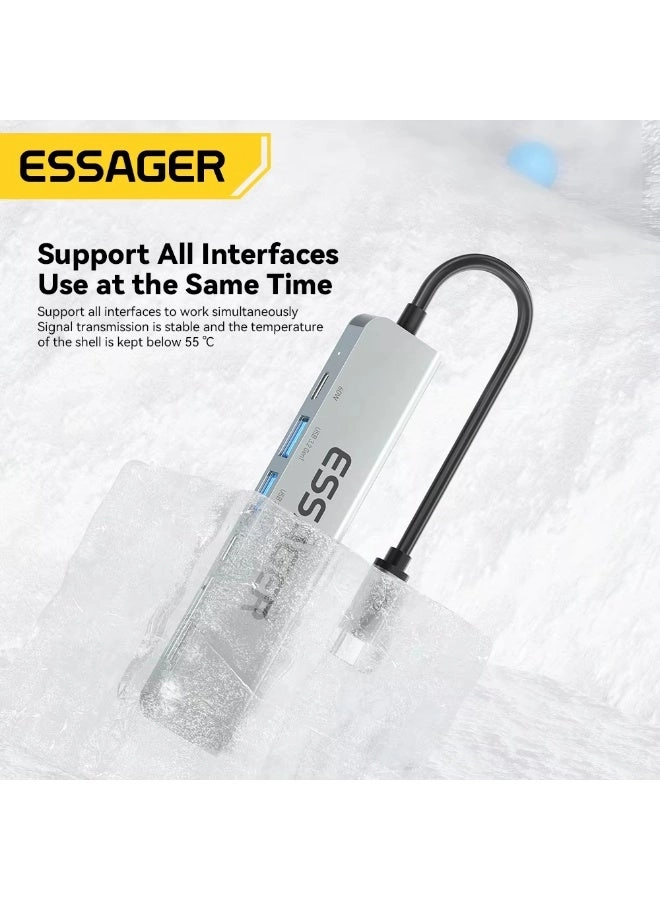 Usb C Hub - USB-C For Macbook Pro Air M1 M2