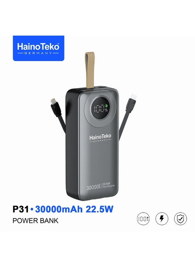 Haino Teko P31 - 30000mAh 22.5W Fast Charging