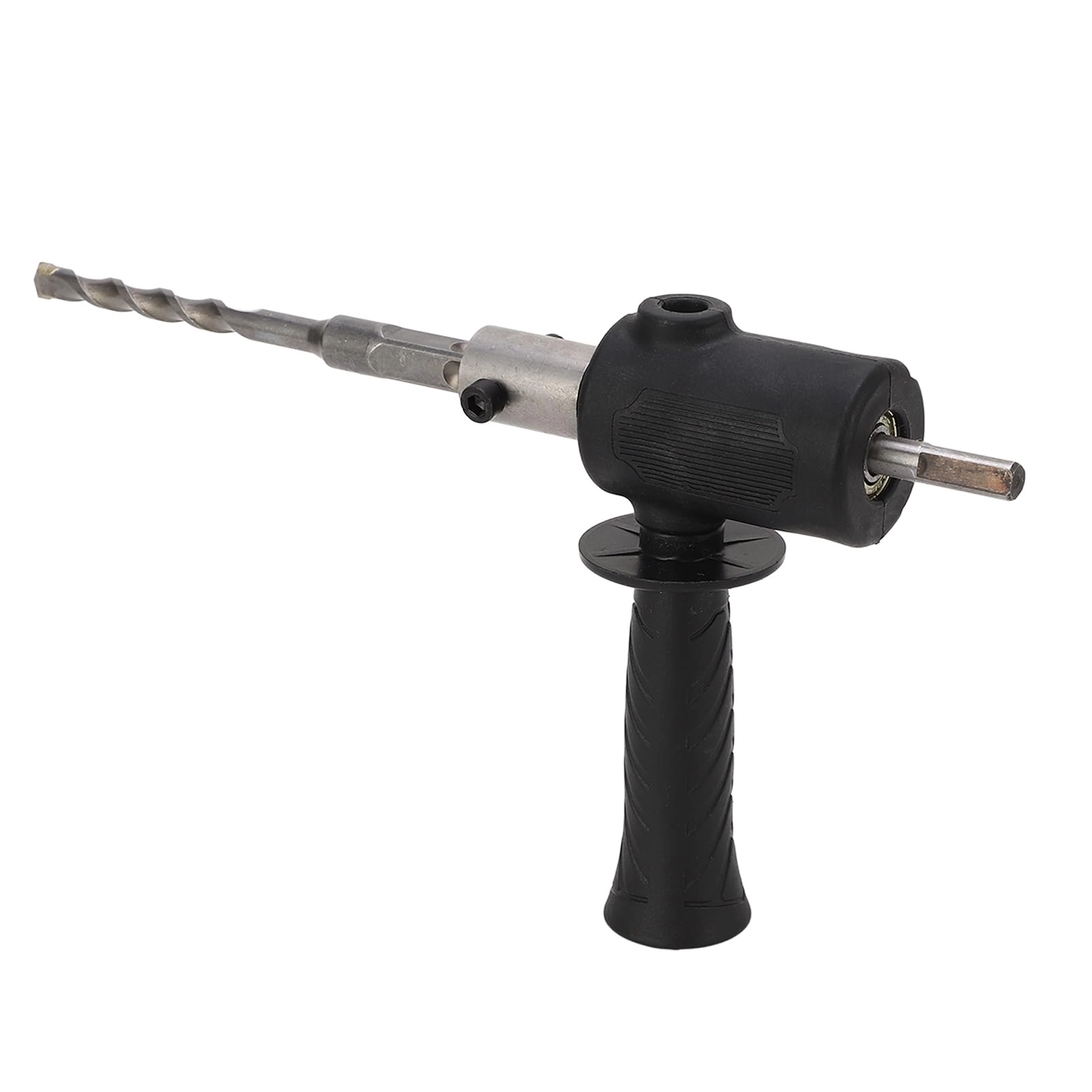 Acouto Conversion Head - Electric Drill to Hammer with Bits and Handle