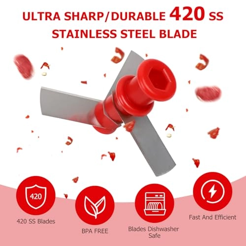 Manual Rope Chopper - 500ml 3 blades