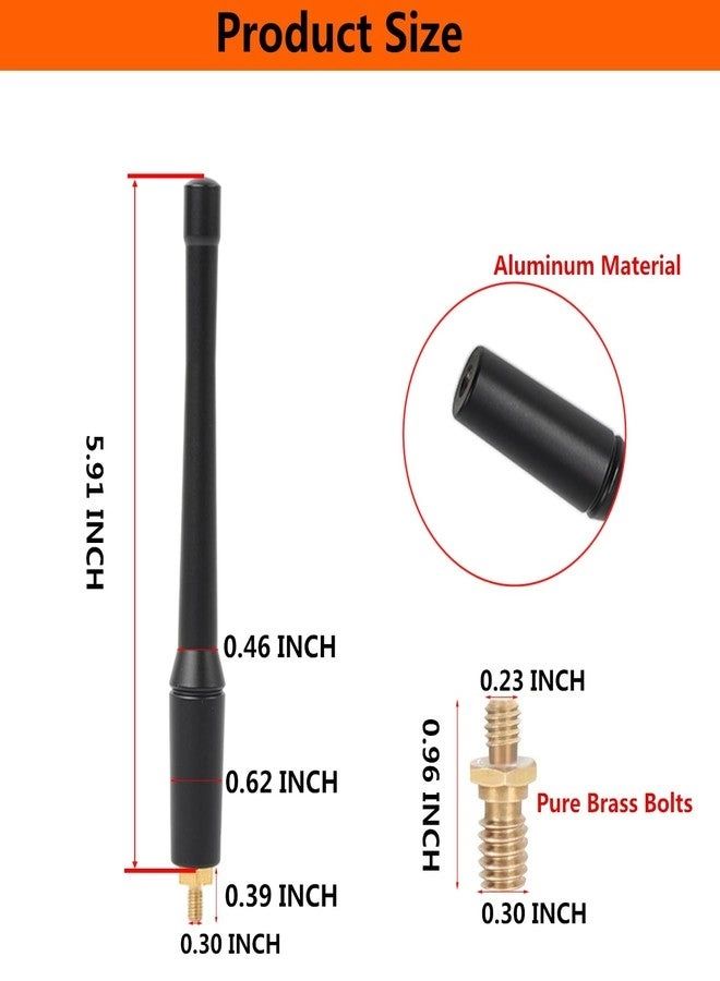 Short Trim Decorative - Jeep Wrangler JK JL JLU JT Rubicon Sahara Sport 2007-2024