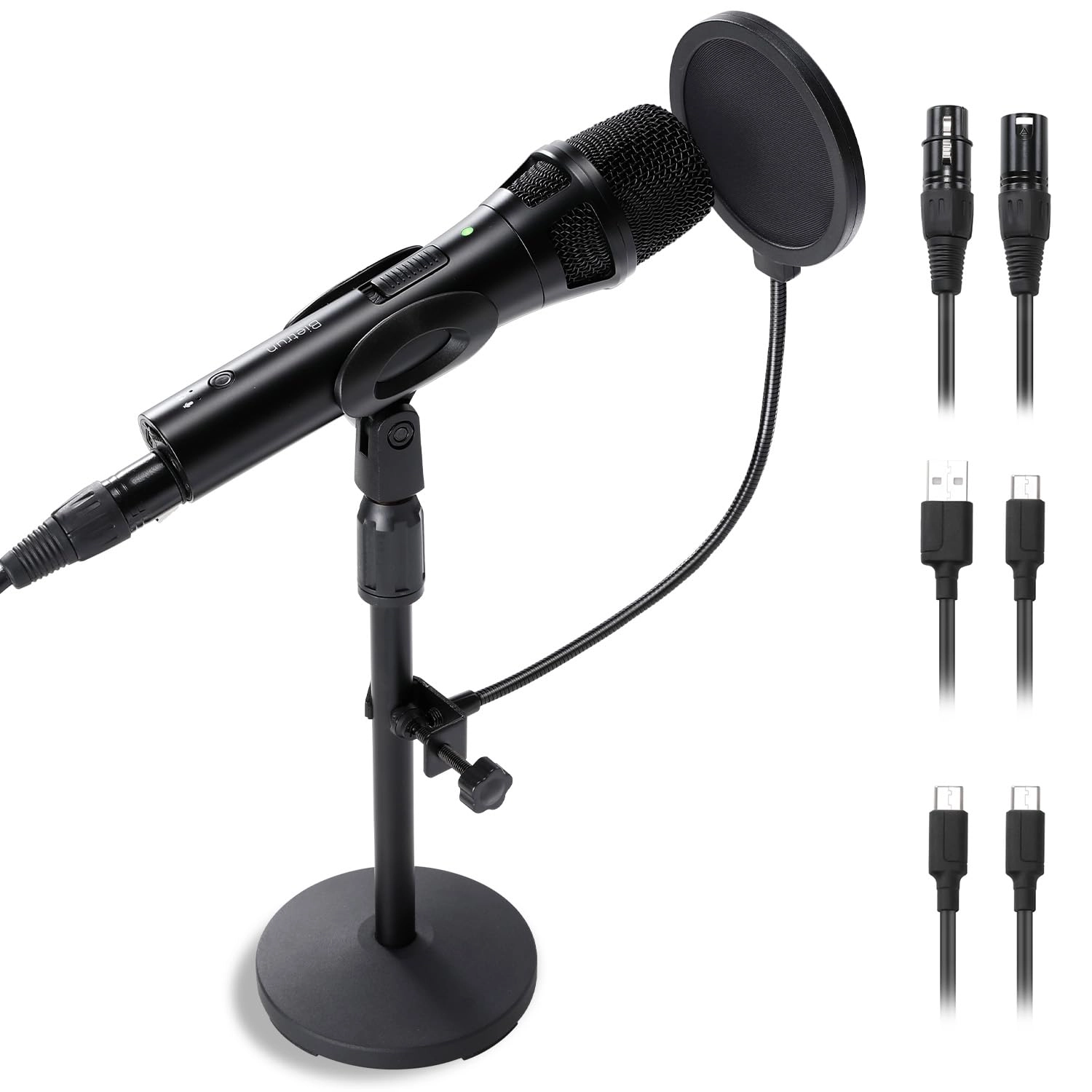 BietrunPro podcast dynamic microphone USB+XLR Microphone
