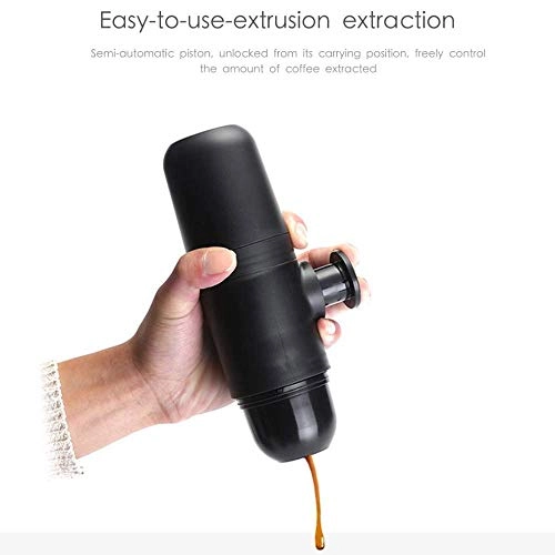 Portable Coffee Machine - 50 Milliliters any kind of coffee beans/baked products