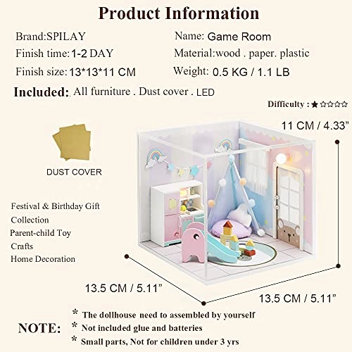 DIY Miniature Dollhouse Kit - 124 scale