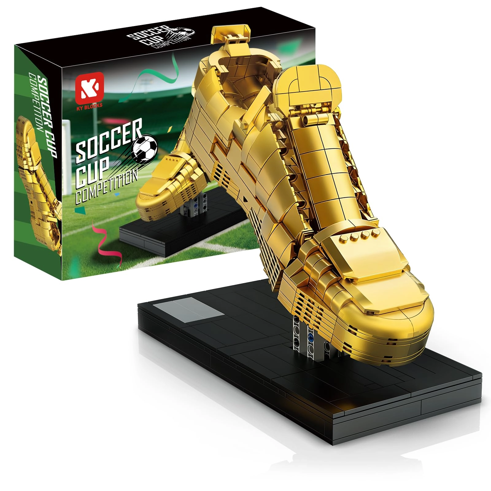Shantou Kaiyu Technology Industry Co., Ltd Trophy Building Set - Soccer 573 pcs