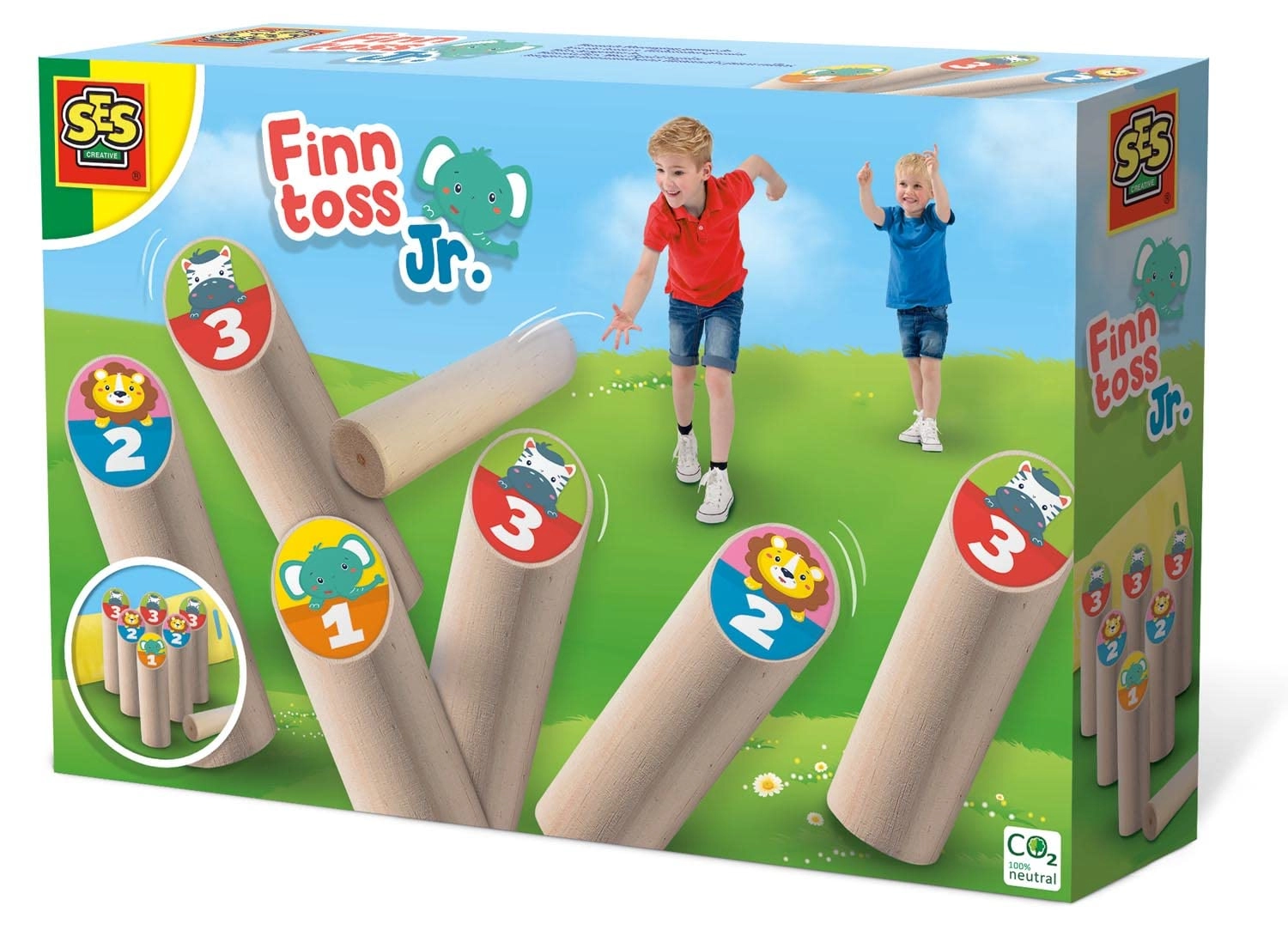 SES Creative Finntoss Finnish Throwing Game - 4 years and up 10 pieces