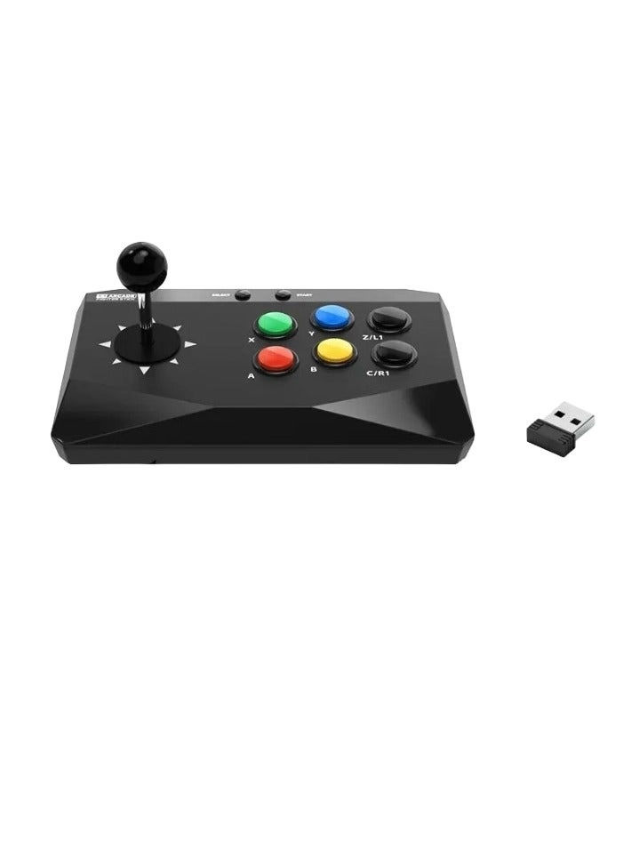 DATA FROG Arcade Fighter Stick - Black PC,ANDROID,IOS