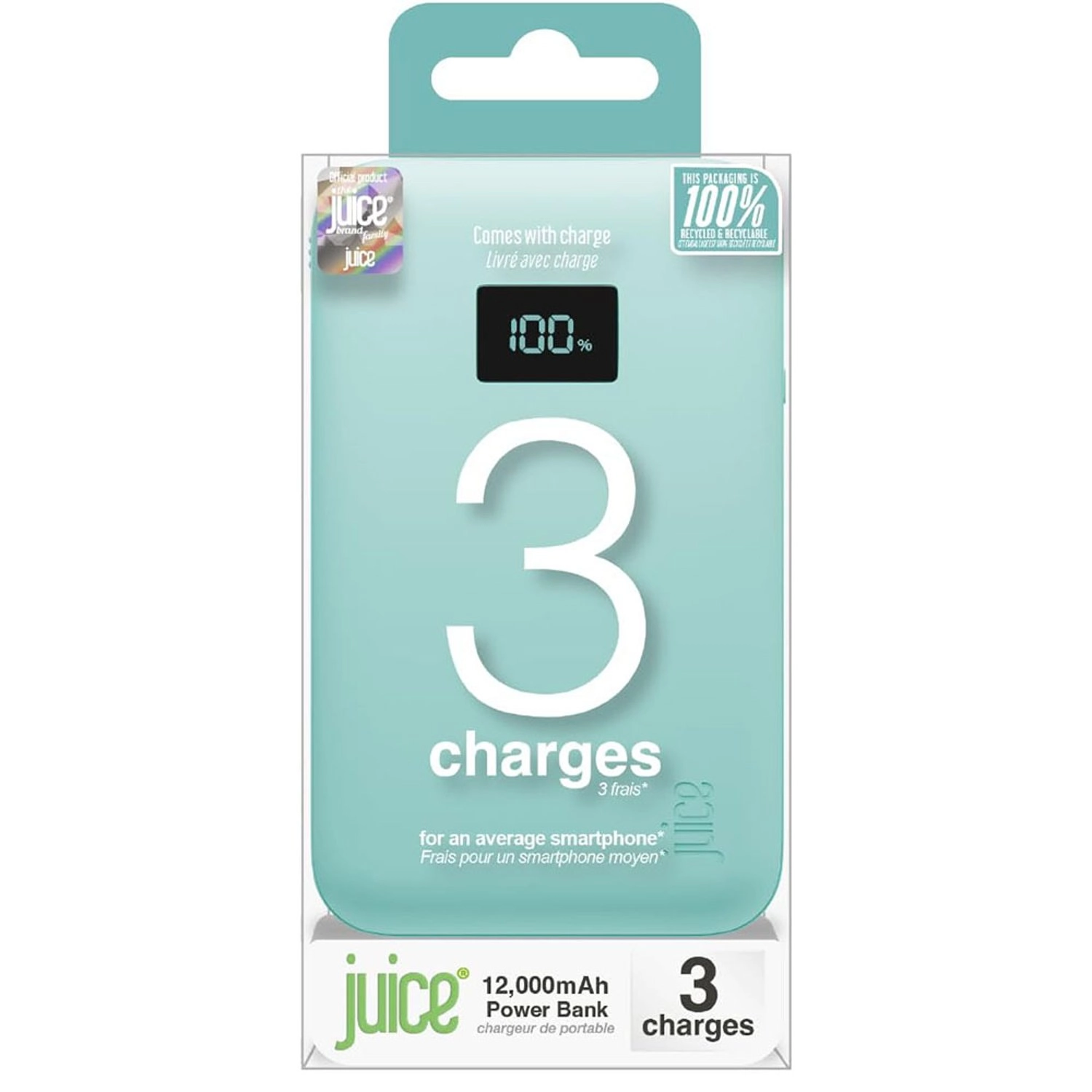 Eco Integrated 3 - 12,000mAh 15W Fast charging