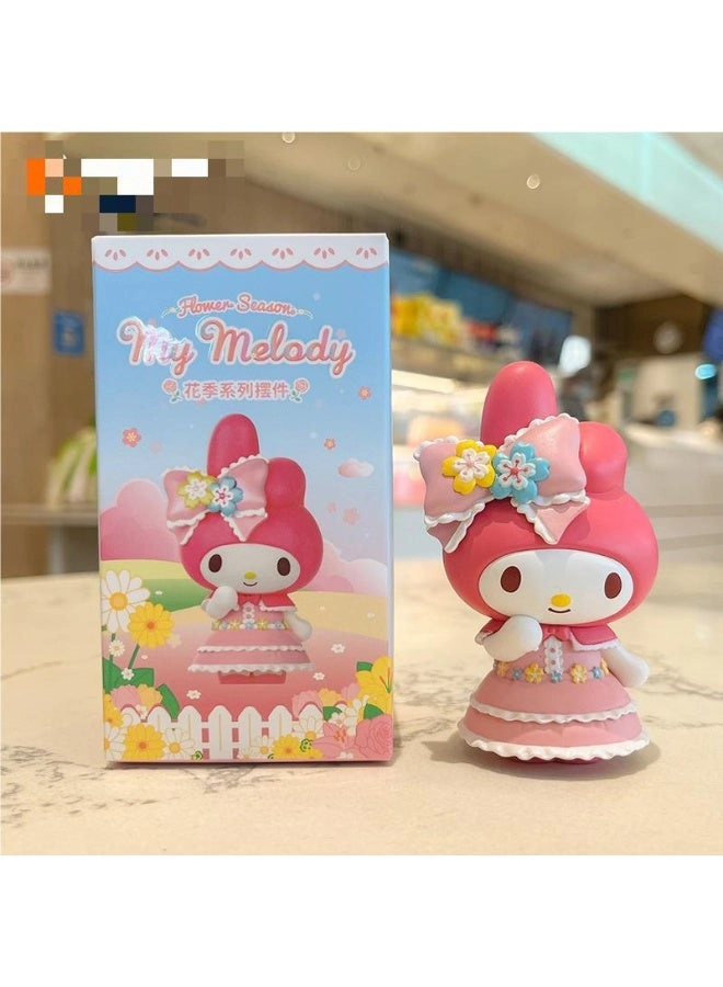 Generic My Melody Ornament - Flower Season Series Floral Themed