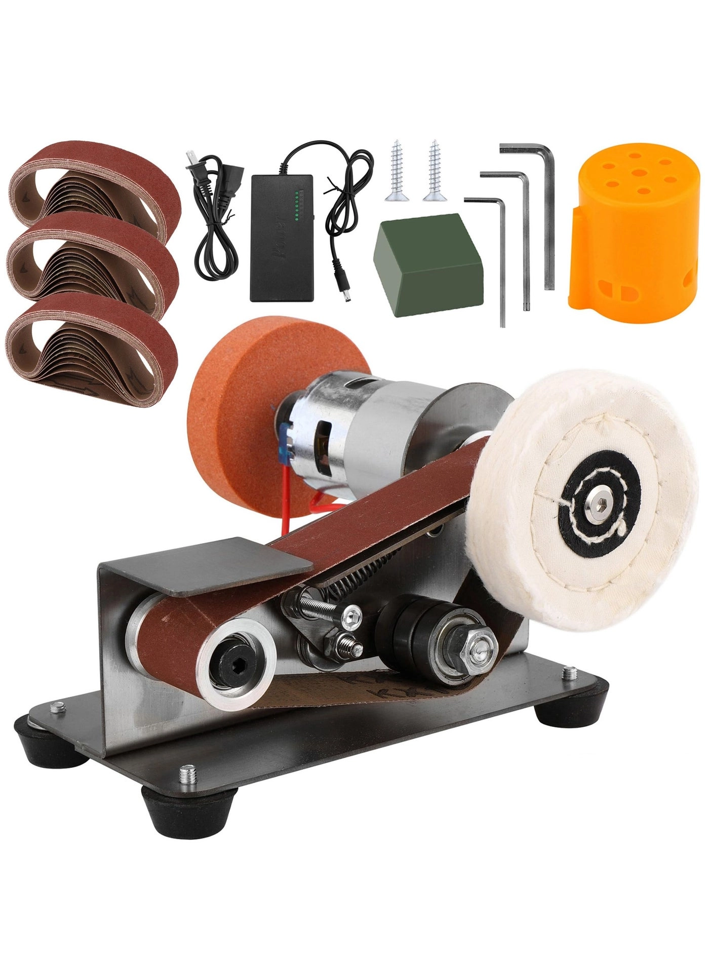 XiuWoo Mini Belt Sander - 15 Degree 7 Speed Kit