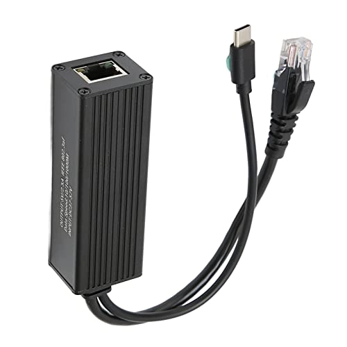 POE Splitter - 5V2.5A 37 to 57V 802.3af/at 10/100/1000Mbps