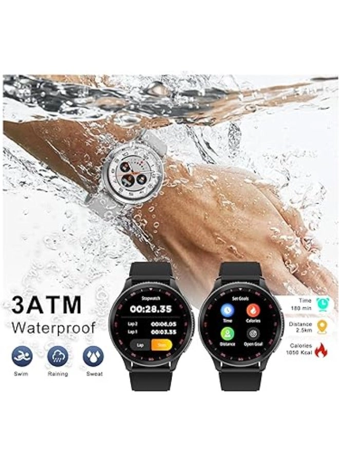 Rotatable Dial Smart Watch - 1.43 inch