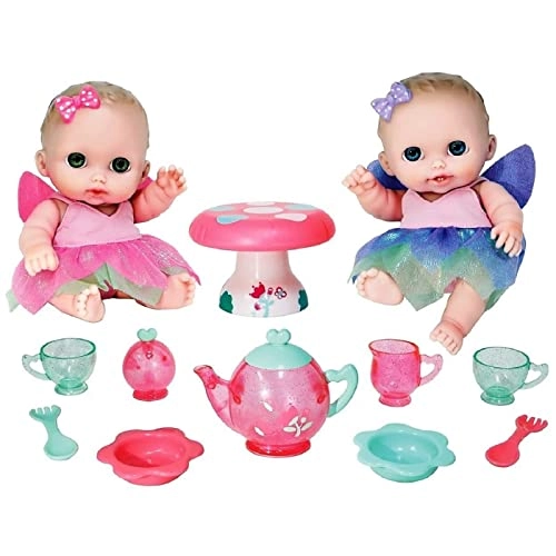 Lil Cutesies - 8.5 inches Twin Tea Set Ages 2+
