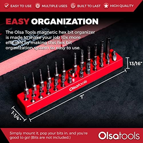 Hex Bit Organizer - 1/4 inch