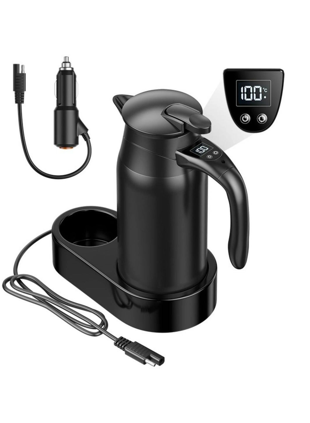 Denx Temperature Control Portable Electric Kettle