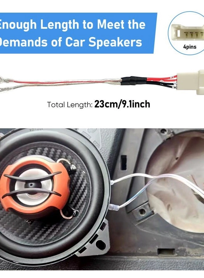 Speaker Wiring Harness - 2PCS Multicolored