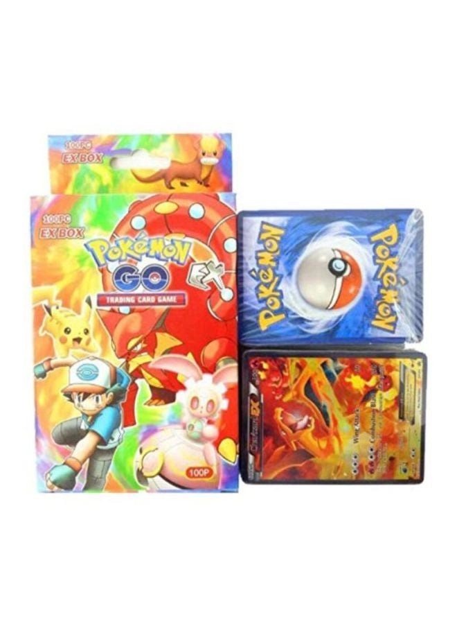 Pokemon Ex Gx Trading Card Game - English 100pcs