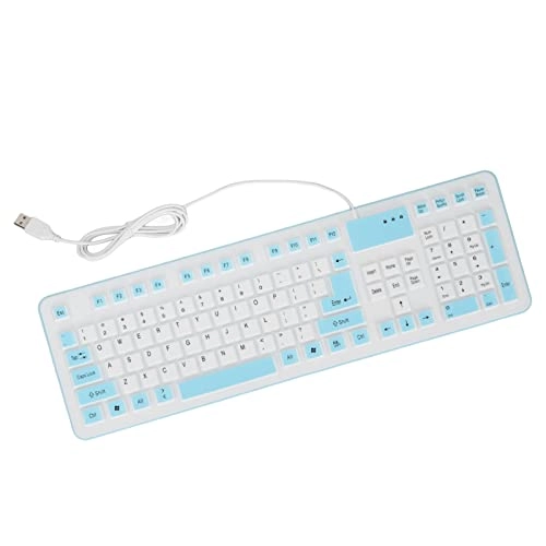 Foldable Silicone Keyboard - Wired