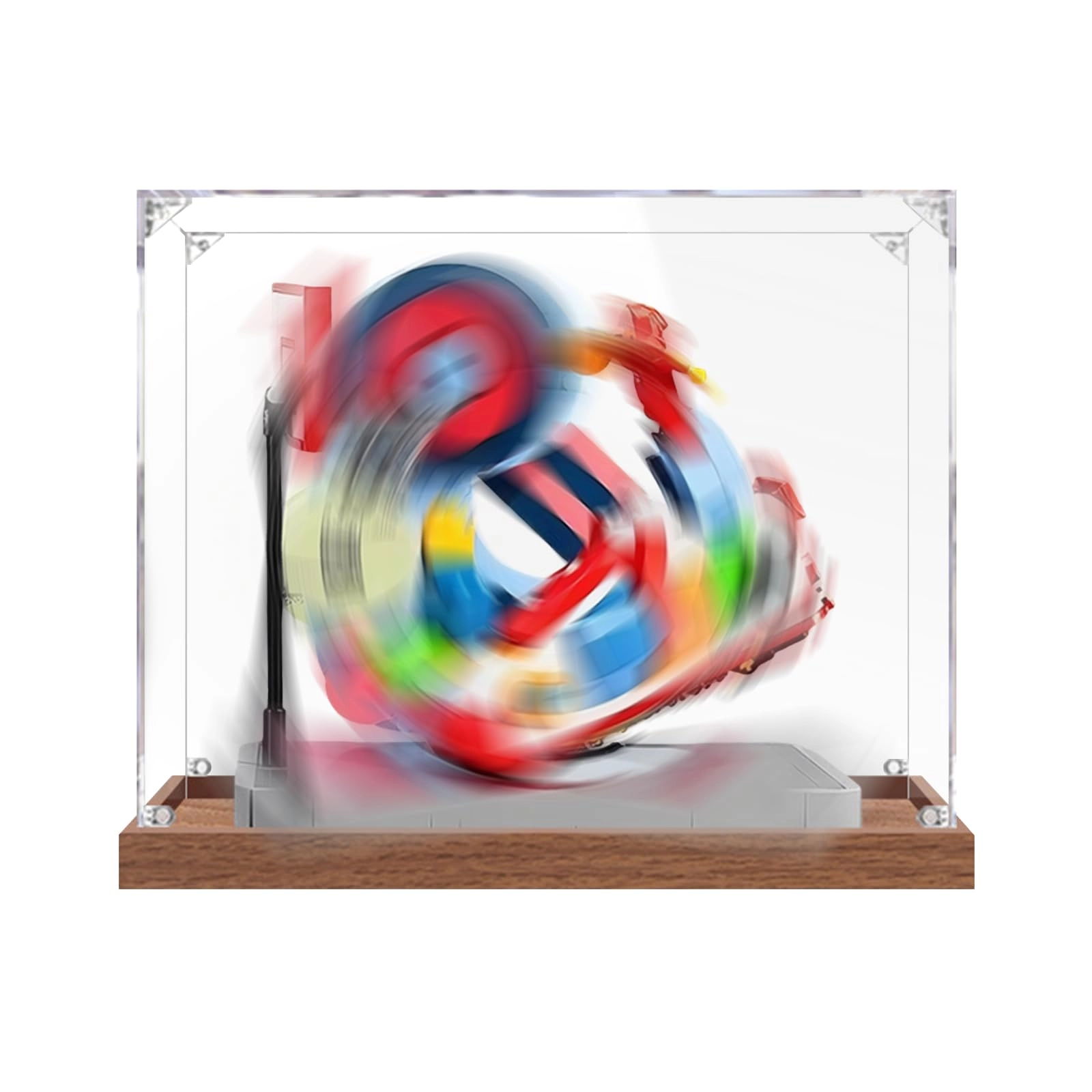 LeafLane Acrylic Display Case for LEGO 43021 - 25 x 20 x 20 cm Dustproof Scratch-Resistant