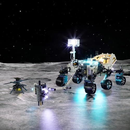 Vaodest LED Light for Lego 42158 Technic NASA Mars Rover Perseverance Set