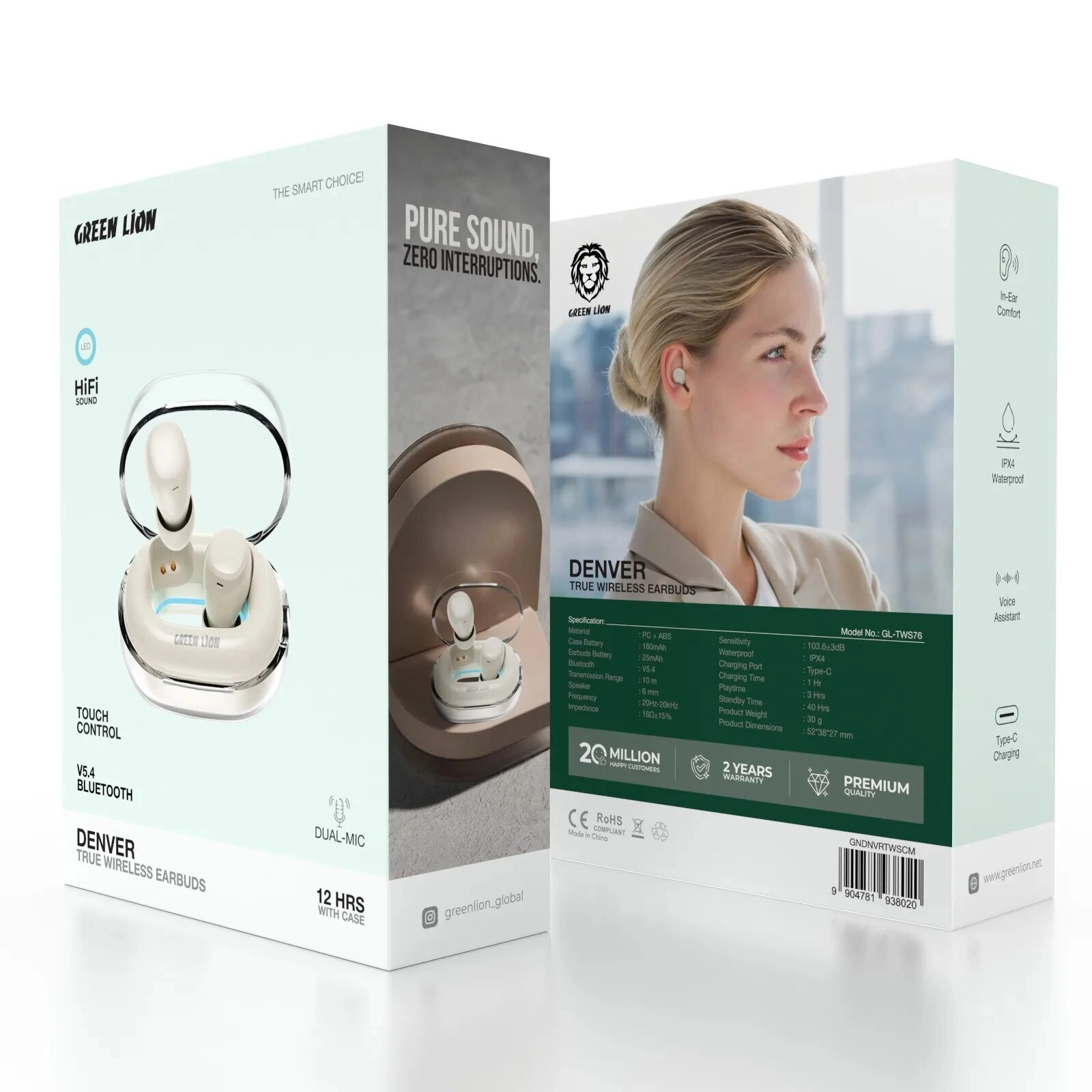 Denver Wireless Earbud