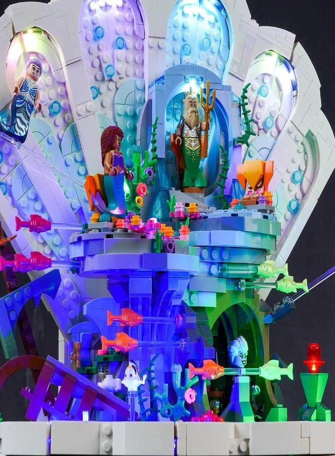 LED Light Kit - The Little Mermaid Royal Clamshell Lego