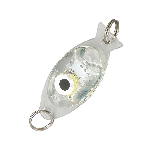 LED Fishing Lure Light - 10Pcs Eye Shape Deep Drop