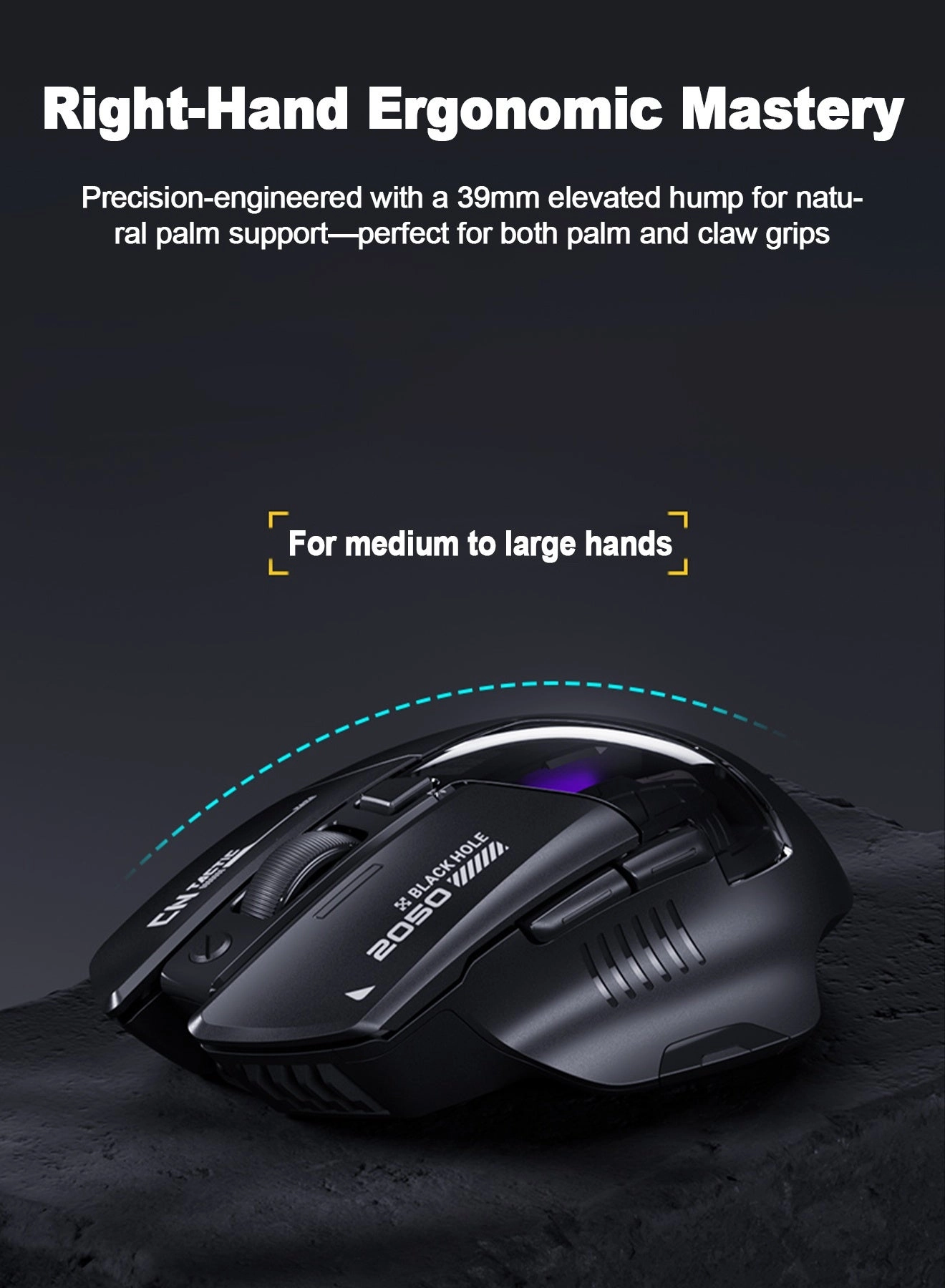 IN9 Tri-mode Wireless Mouse - Wireless