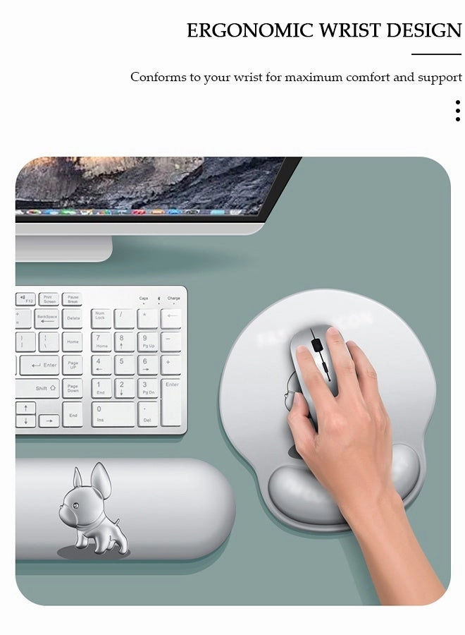 Cloud Ergonomic Mouse Pad