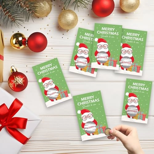 Merry Christmas Scratch Off Cards - Adult 50 piece(s)