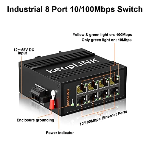 8 port switch 8-ports