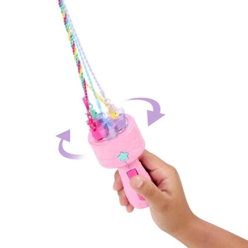 Barbie Dreamtopia Fantasy Braid Twist N Style Rainbow Hair Doll Playset - Twisting Tool Styling Accessories Ages 3+