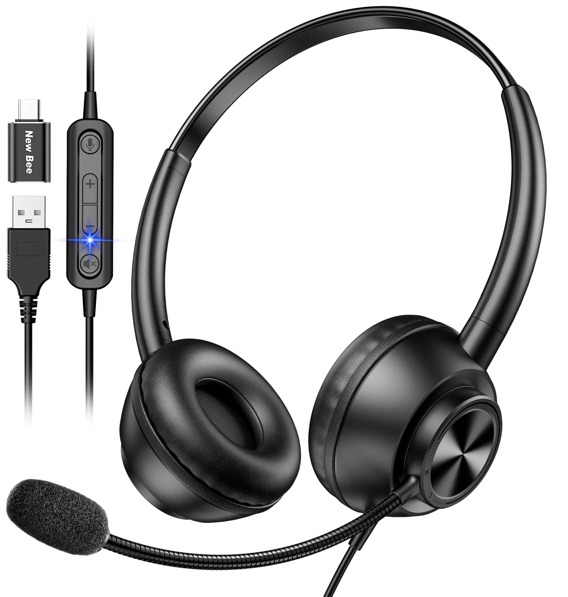 New Bee H368 Wired Headset