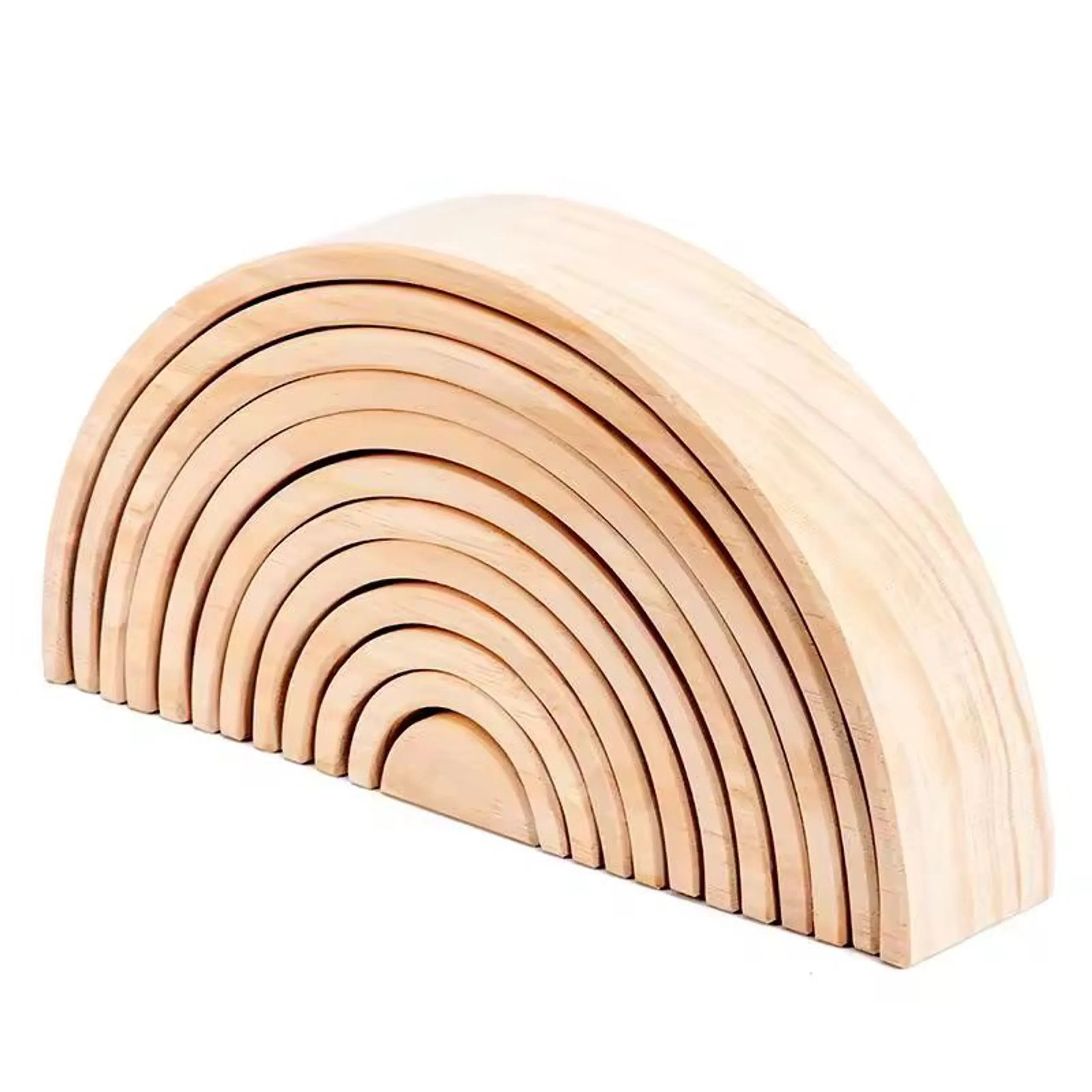 Nobranded NO_BRANDED Wooden Stacks - 12 months+ 12 pieces