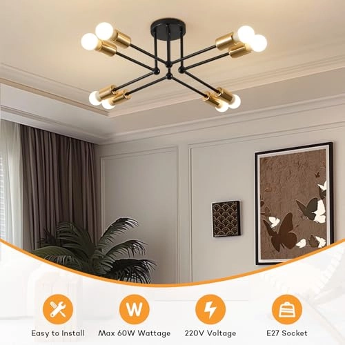Sputnik Ceiling Light