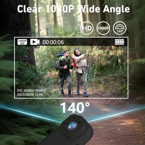 Mini WiFi Action Camera 2K30
