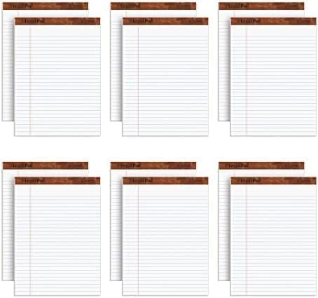 TOPS Legal Pad 11.75x8.5 inches Softcover - Lined 50 Sheets