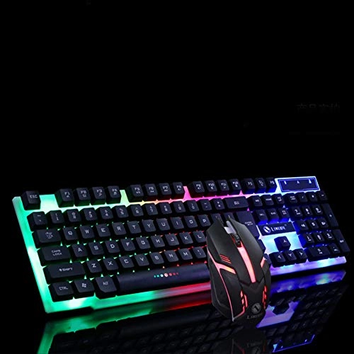 Gaming Keyboard Mouse Set - US Wired/Wireless