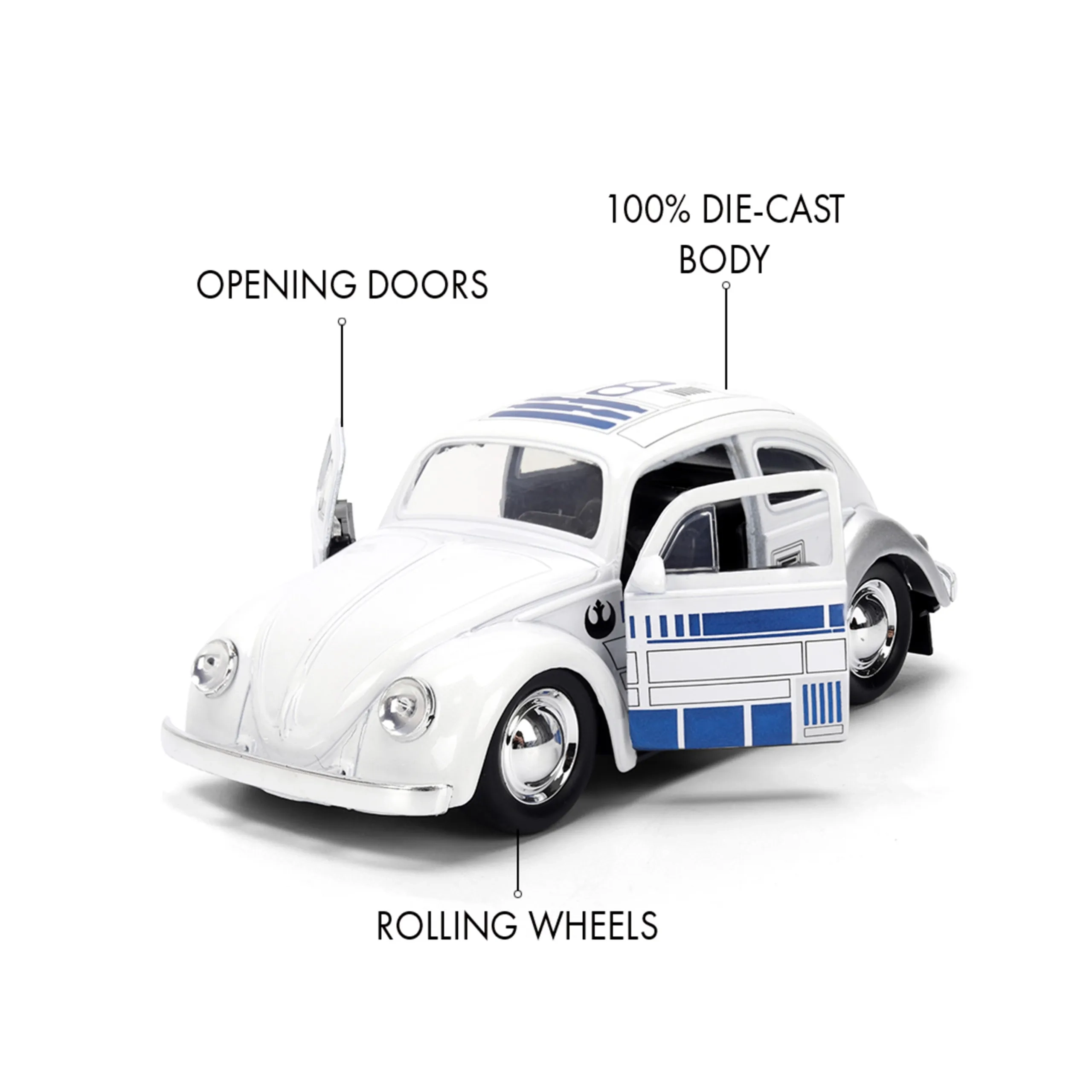 R2-D2 1959 Volkswagen Drag Beetle - 1:32