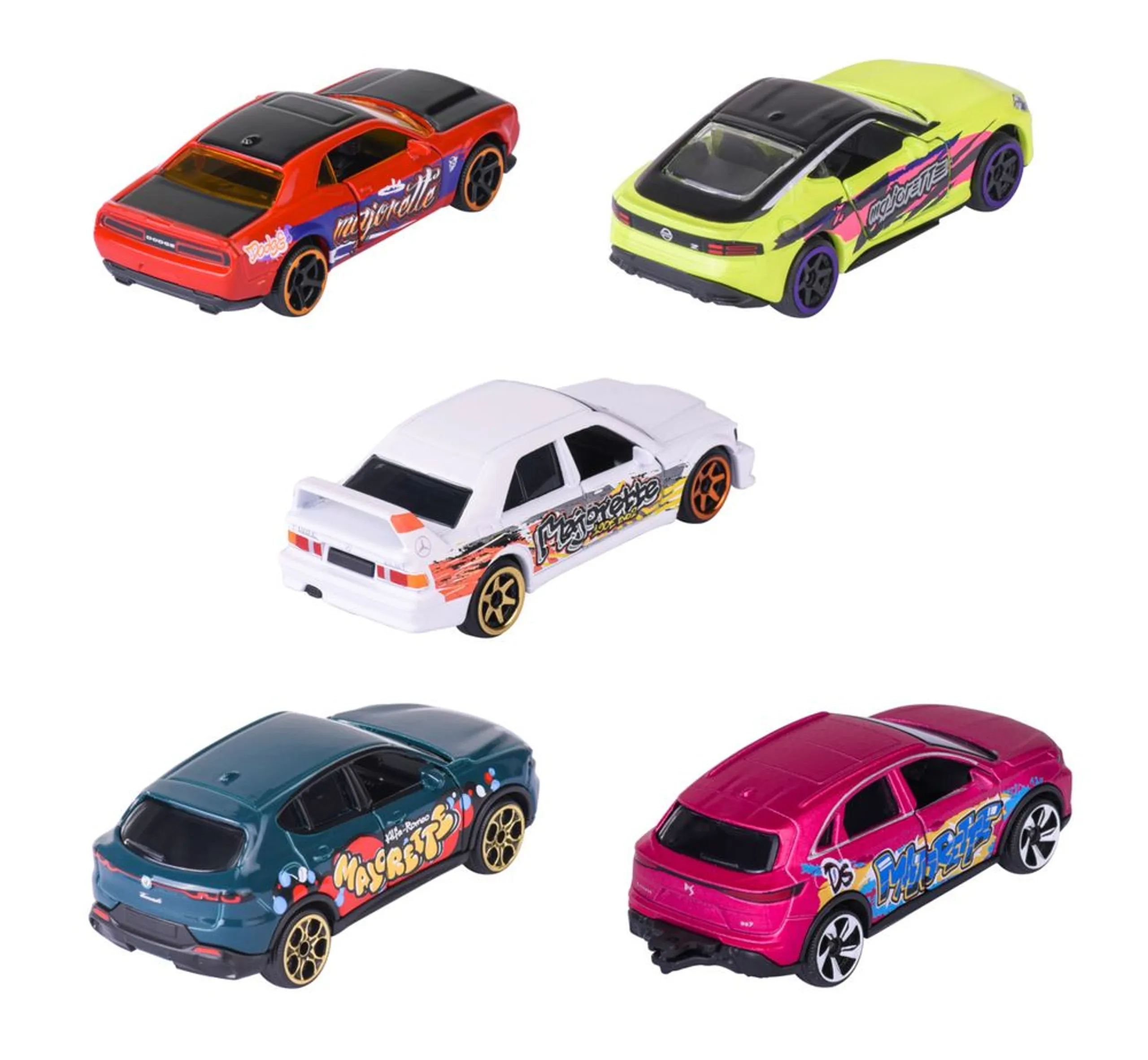 Graffiti Car + Nissan Z + DS7 E-Tense - 5pcs