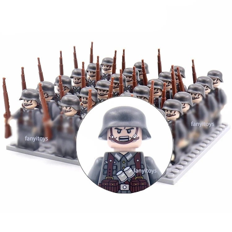 Mini Super Hero Building Block Figures - Military Ninja